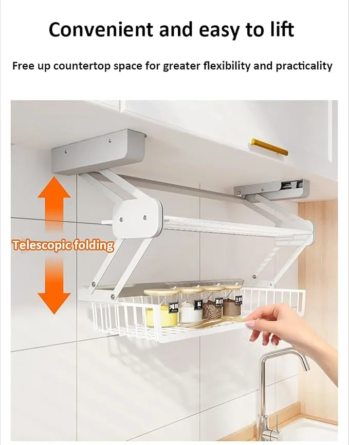 Professional Kitchen Pull-Down Shelf System